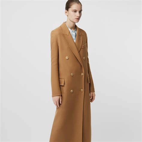 cappotto cammello donna burberry|Cappotti BURBERRY da Donna .